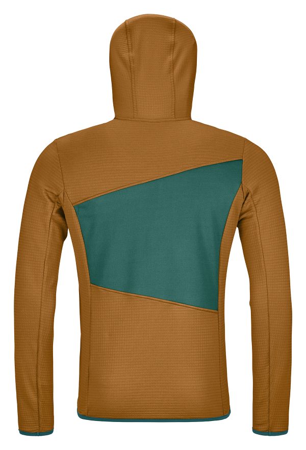 Fleece Grid Hoody Men's - Image 2