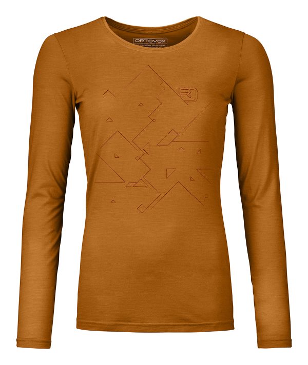 185 Merino Tangram Long Sleeve Women's - Image 3