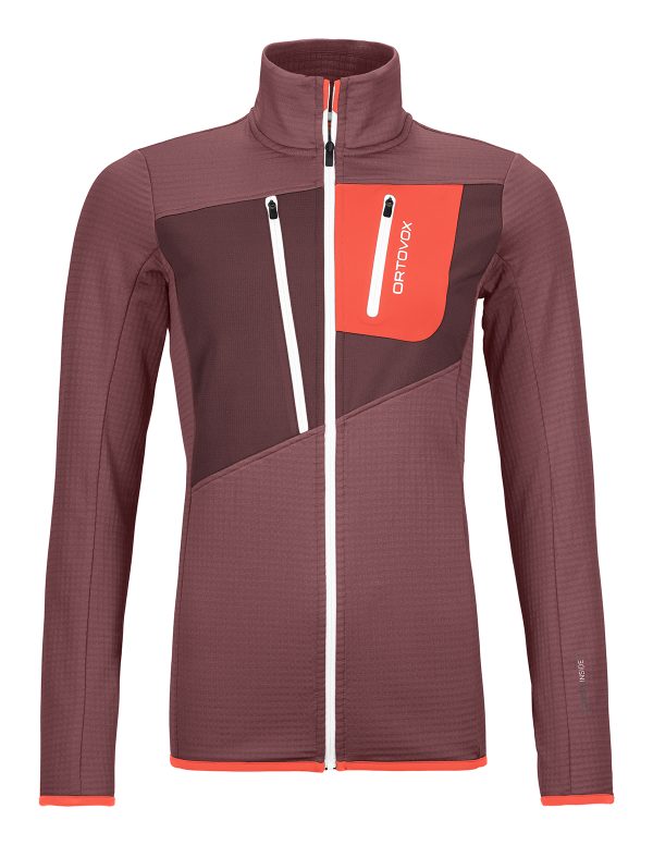 Fleece Grid Jacket Women's - Image 5