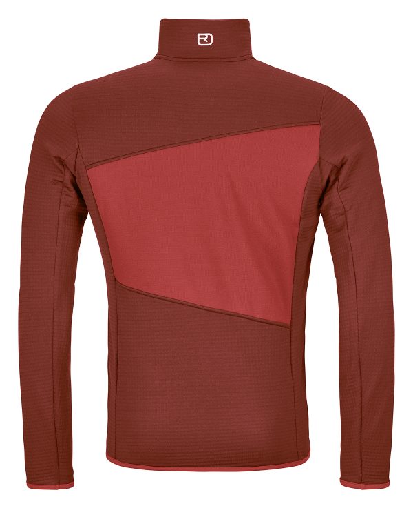 Fleece Grid Jacket Men's - Image 3