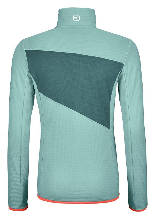 Fleece Grid Jacket Women's - Image 6