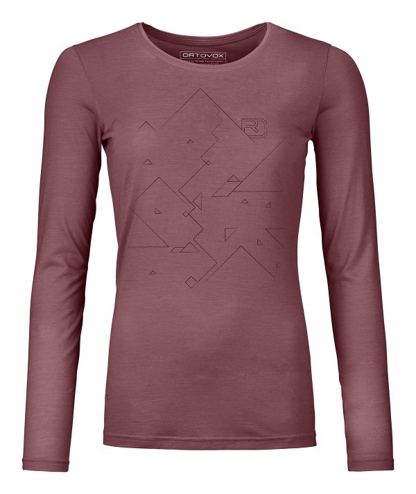 185 Merino Tangram Long Sleeve Women's