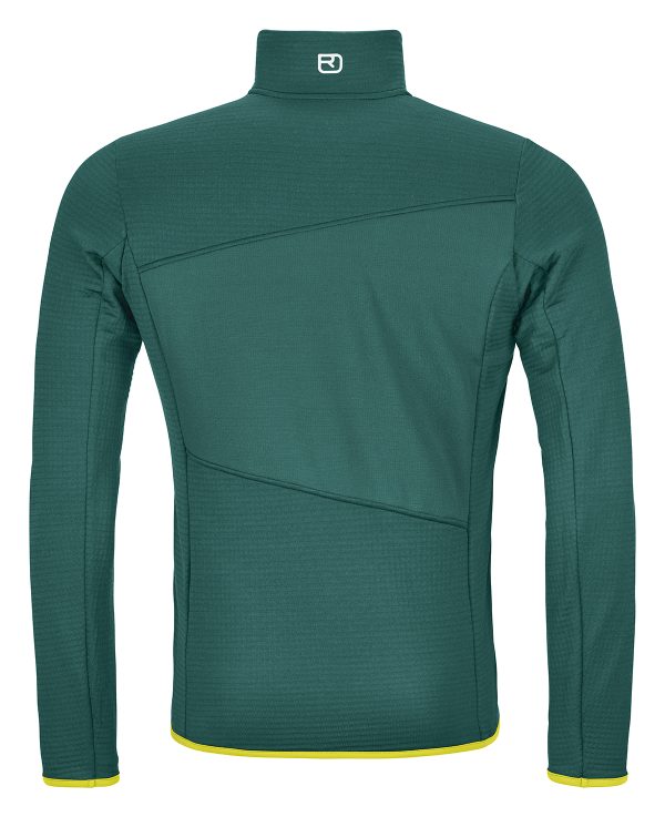 Fleece Grid Jacket Men's - Image 4