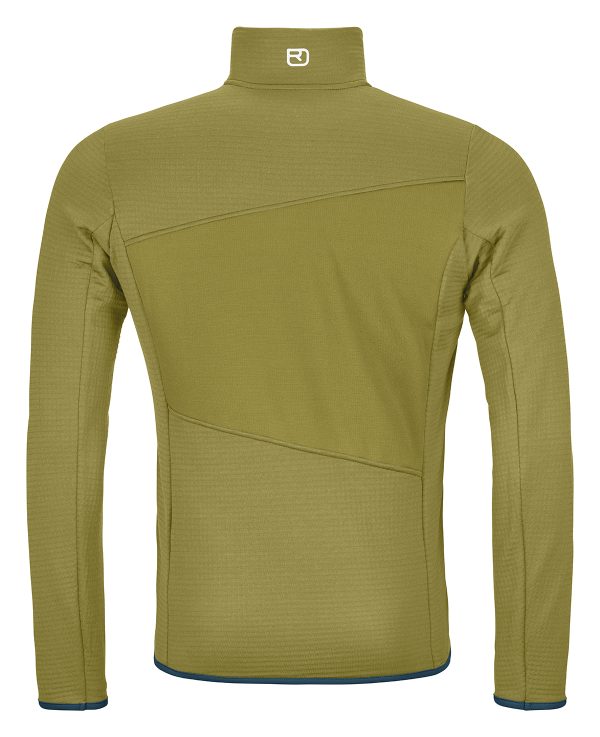 Fleece Grid Jacket Men's - Image 5