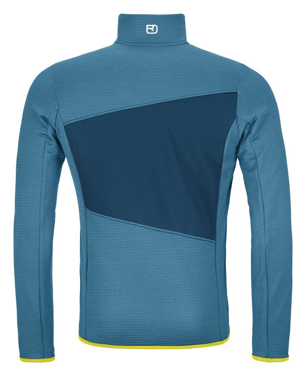 Fleece Grid Jacket Men's - Image 6