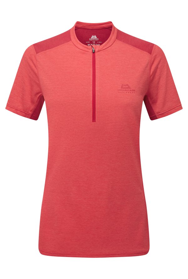 Nava Short Sleeve Zip T-shirt Women's