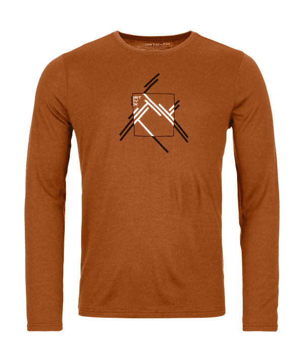 185 Merino Mtn Cutout Long Sleeve Men's - Image 5