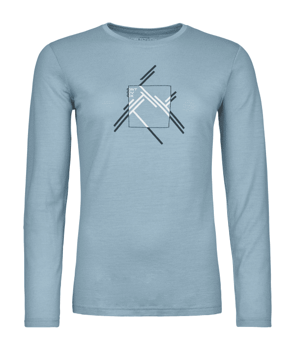 185 Merino Mtn Cutout Long Sleeve Women's - Image 4