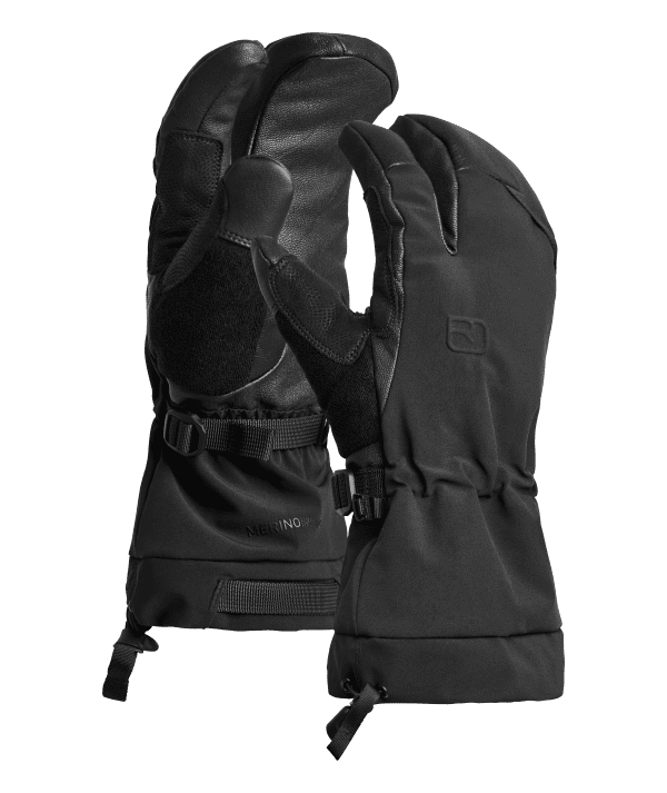 Merino Freeride 3 Finger Glove Men's - Image 2